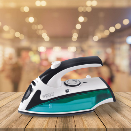 ŻELAZKO TURYSTYCZNE SKŁADANA RĄCZKA 1500W PAROWE CAMRY CR5024