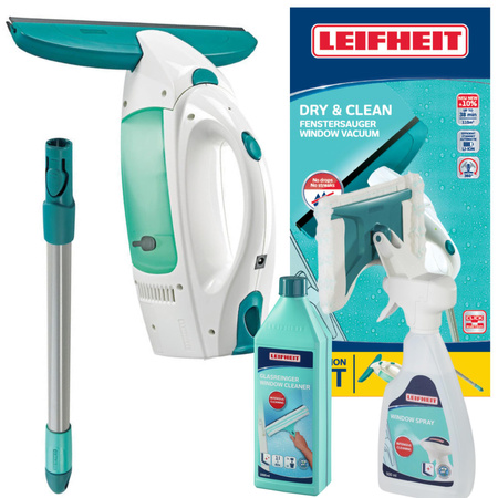 MYJKA DO SZYB LEIFHEIT DRY&CLEAN DRĄŻEK 43cm/MYJKA RĘCZNA ODKURZACZ | 51001/51165/41414