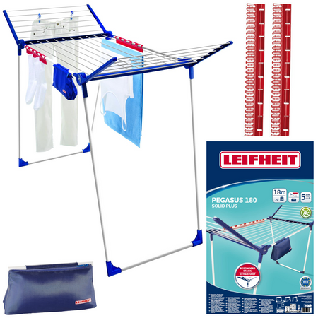 Suszarka na pranie stojąca Leifheit Pegasus 180 Solid Plus 81510