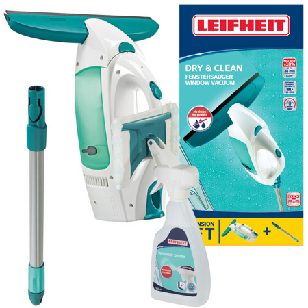 MYJKA DO SZYB LEIFHEIT DRY&CLEAN DRĄŻEK 43cm/MYJKA RĘCZNA ODKURZACZ | 51001/51165