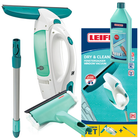 MYJKA DO SZYB LEIFHEIT DRY&CLEAN DRĄŻEK 43cm/MYJKA RĘCZNA ODKURZACZ | 51001/51127/41414